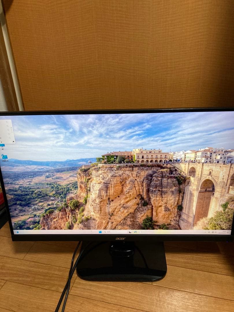 27インチ ゲーミング液晶モニター acer KA272 本体 2021年製