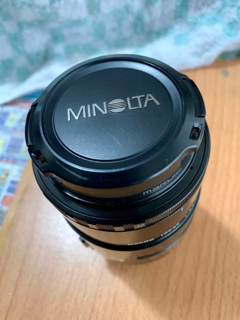 MINOLTA 100マクロ　F2.8初期型　極美品