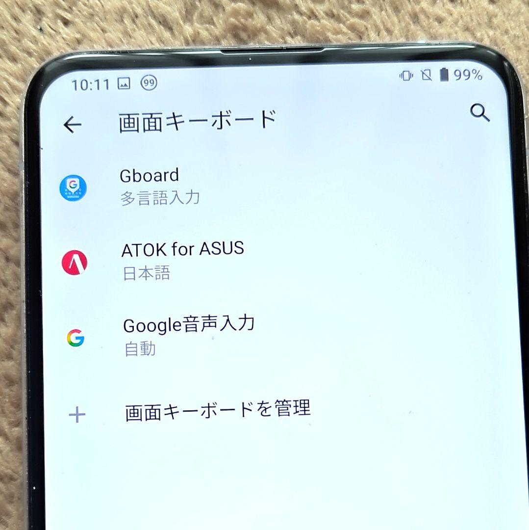 ㉘ASUS Zenfone 6 ZS630KL SL128S6/ジャンク品