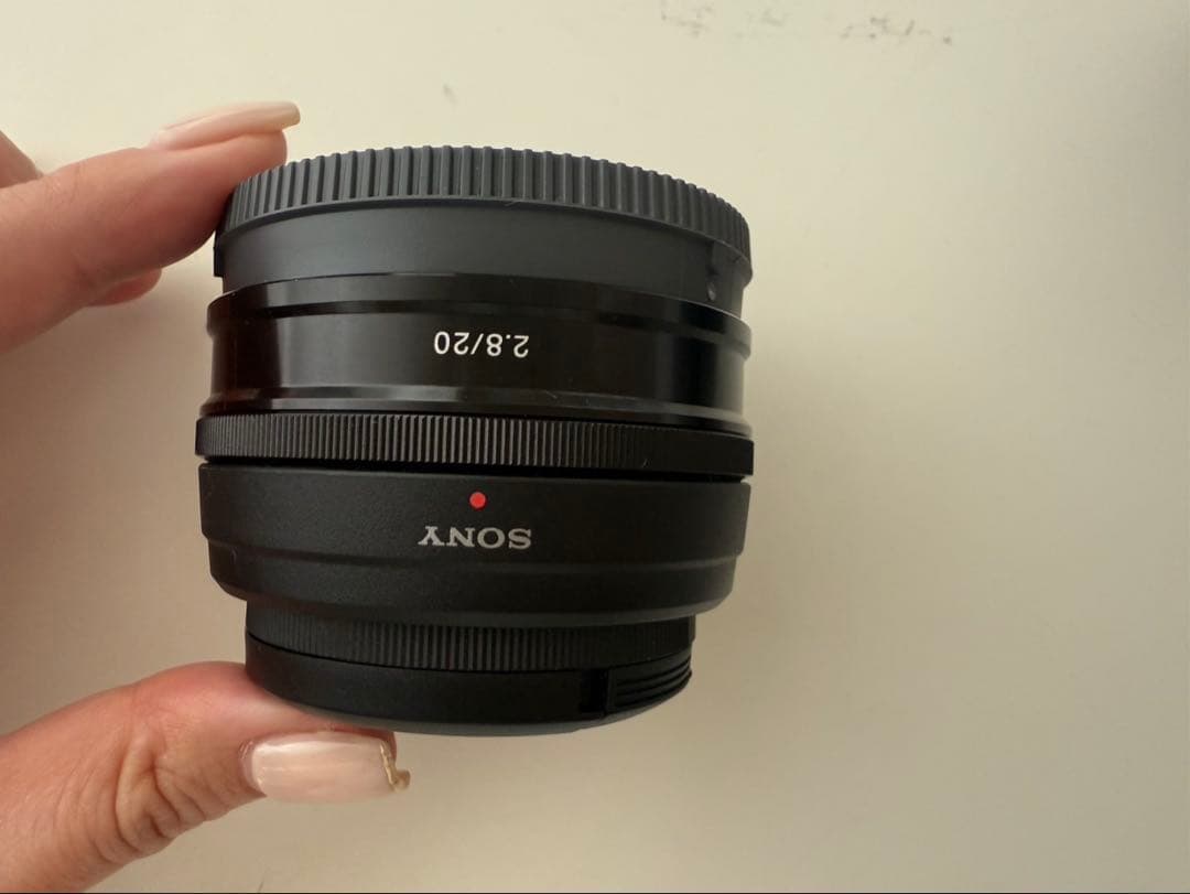 SONY 単焦点レンズ E 20mm F2.8 Eマウント用 APS-C専用