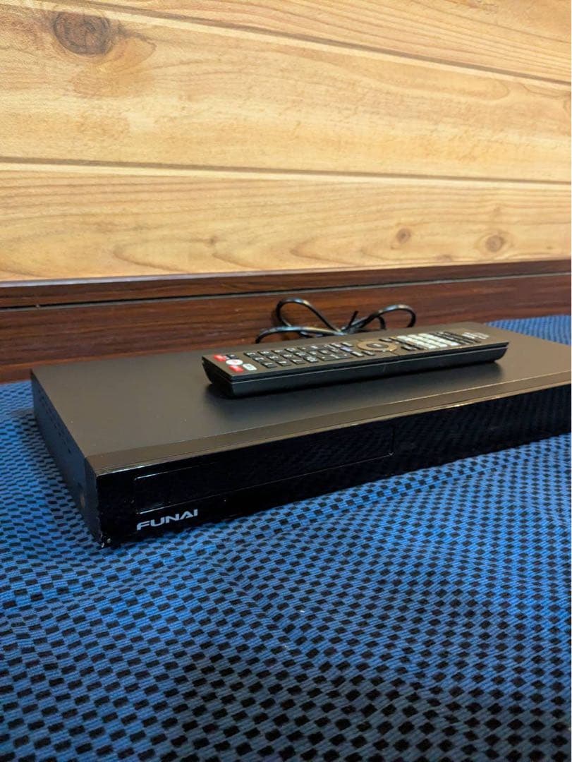 2024年製 FUNAI ブルーレイレコーダー リモコン付き 1TB