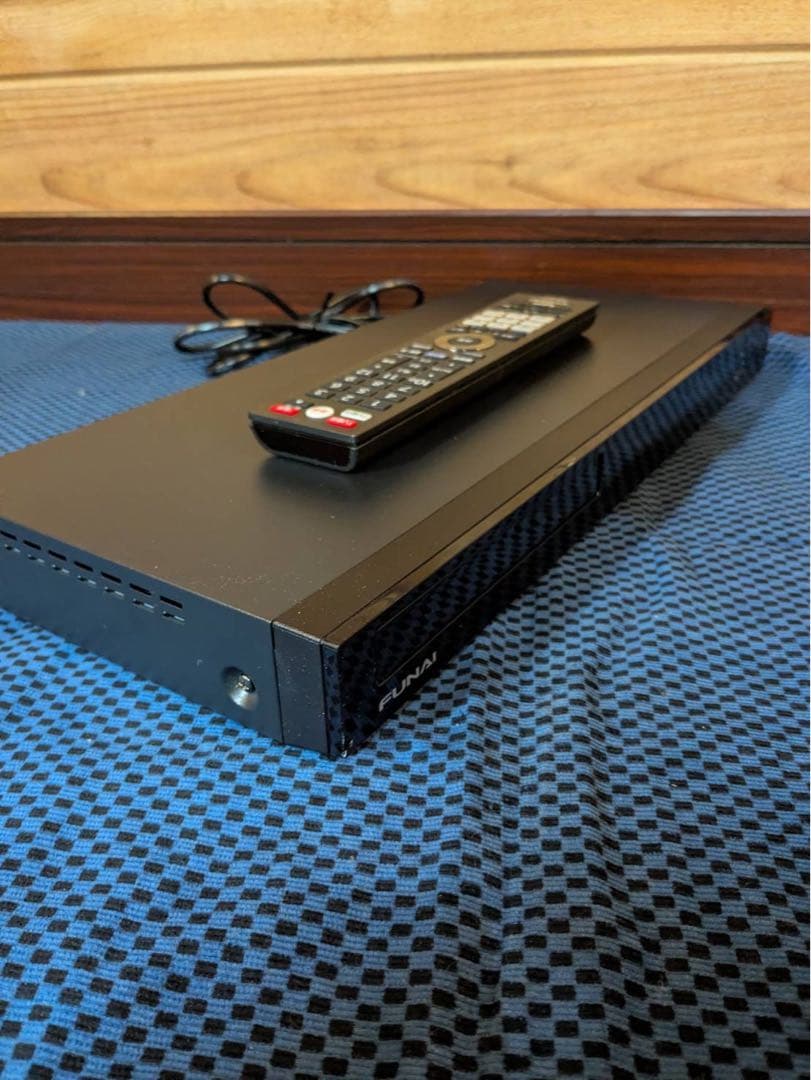 2024年製 FUNAI ブルーレイレコーダー リモコン付き 1TB