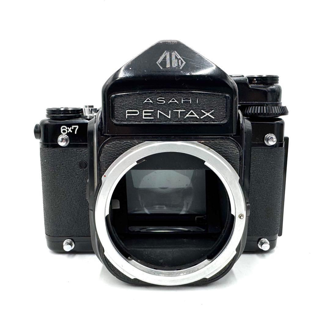 動作品 PENTAX ペンタックス 6×7 67 TTL ボディ バケペン