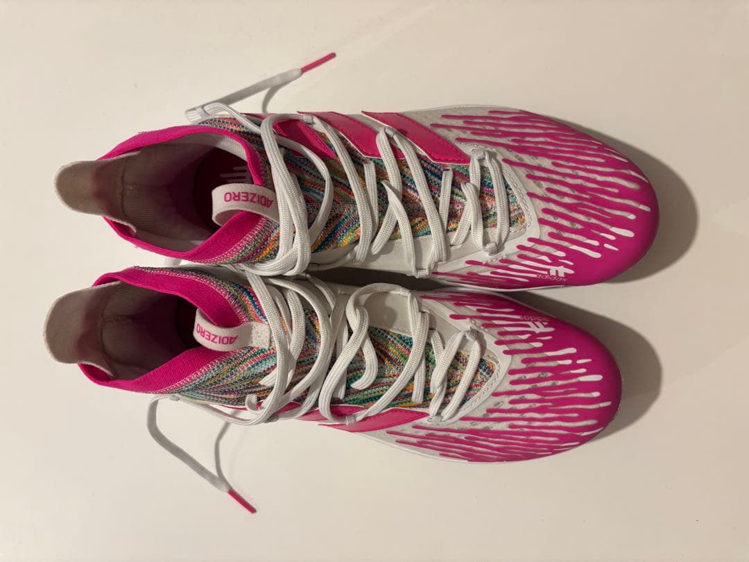 adizero スパイク ピンク/ホワイト　タティスJr. 27.5