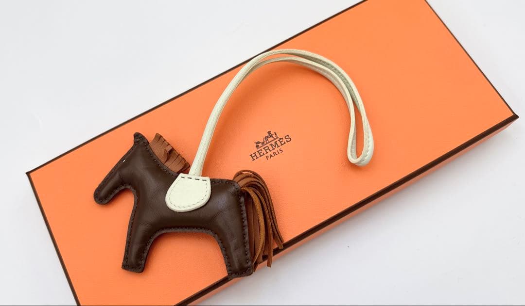 エルメス ロデオチャームPM U:2022年 チャーム アニョーミロ ブラウン