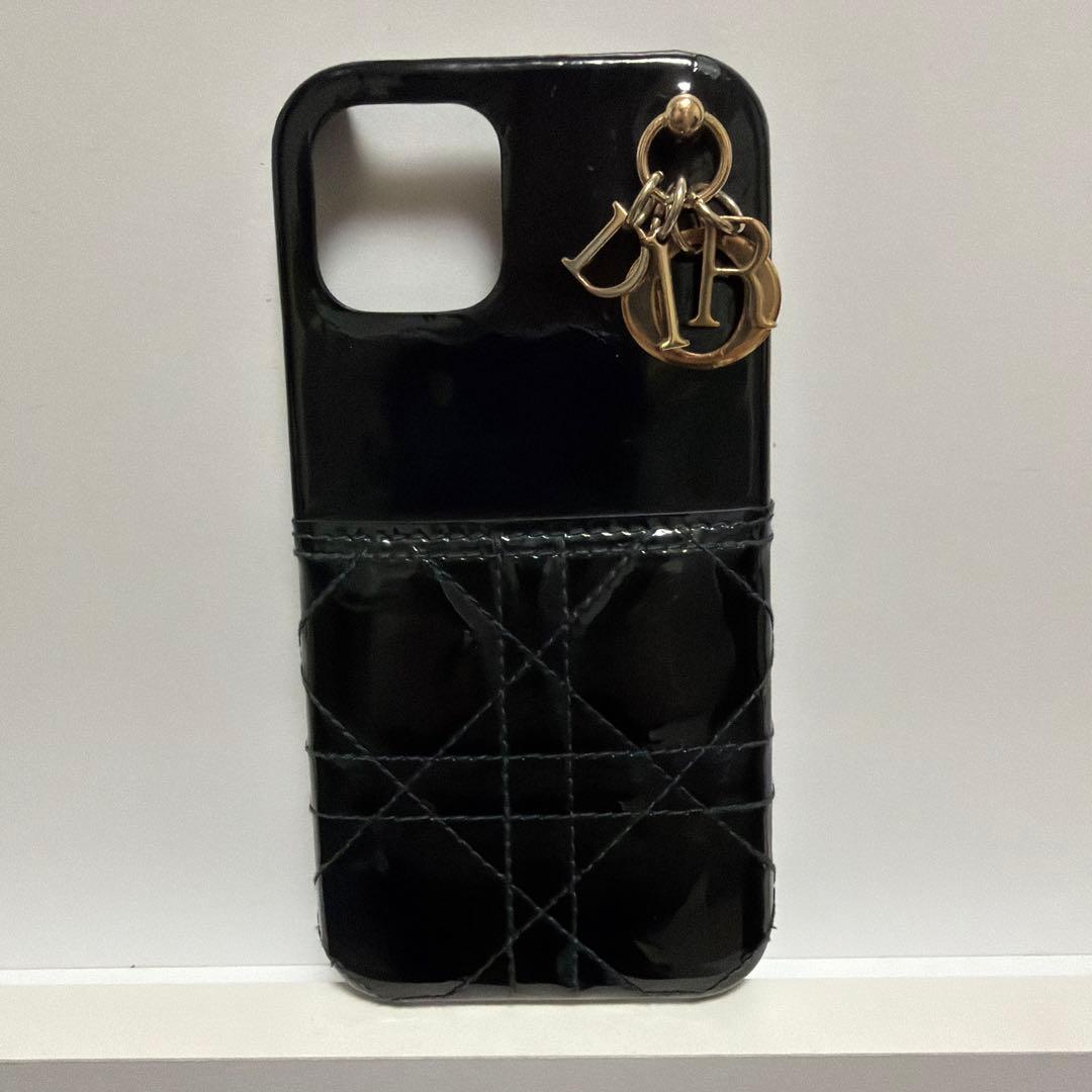 Dior ブラック iPhoneケース