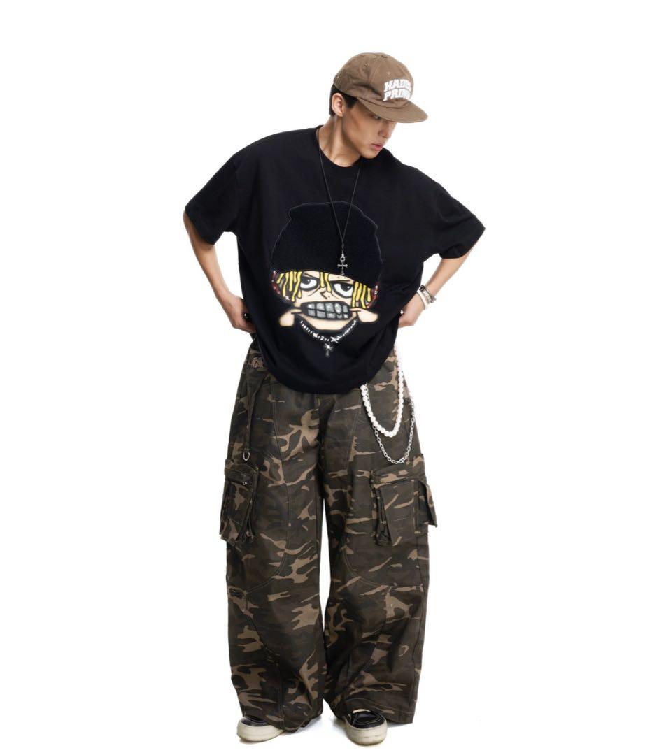 HADES カモフラージュ カーゴパンツ