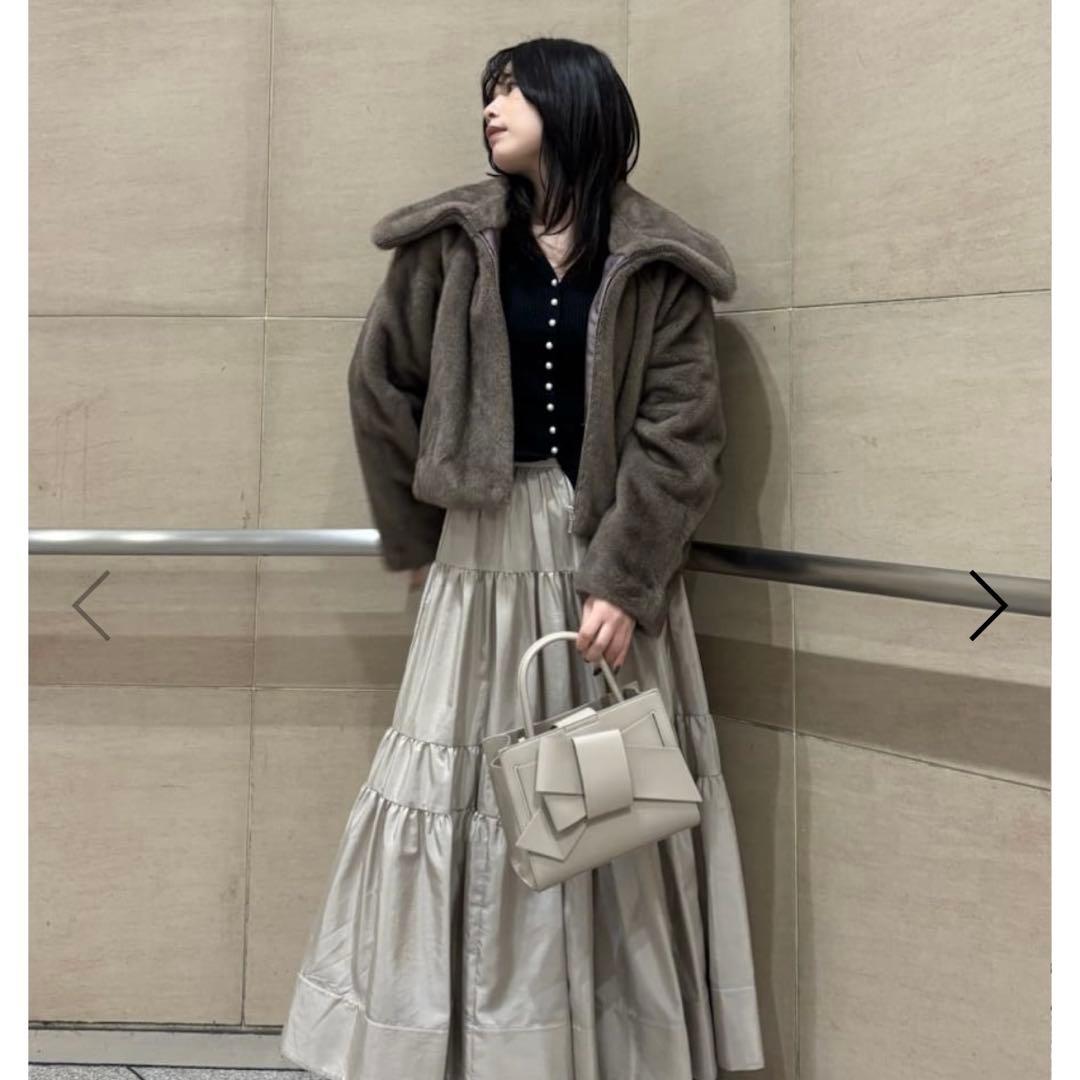 FRAYI.D フレイアイディ　ファーコート　ブラウン