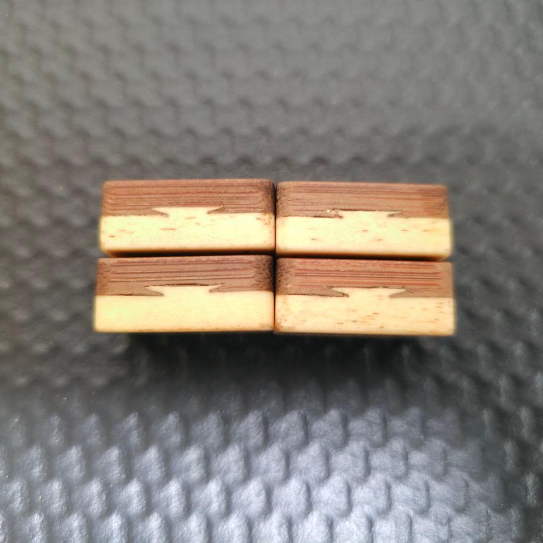 麻雀　麻雀パイ 竹背 骨牌 アンティーク 骨董マージャン　麻雀牌（骨牌）