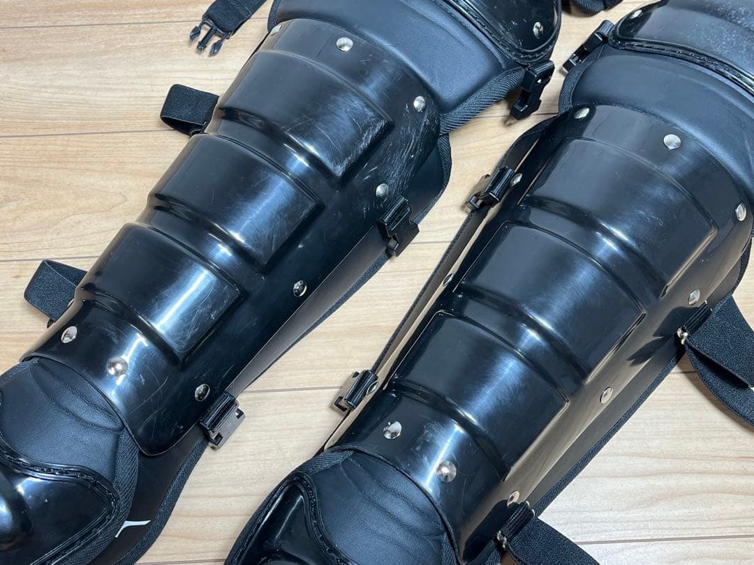 キャッチャー 防具 軟式 ソフトボール 大人用 ミズノ 4点 Mサイズ /良品