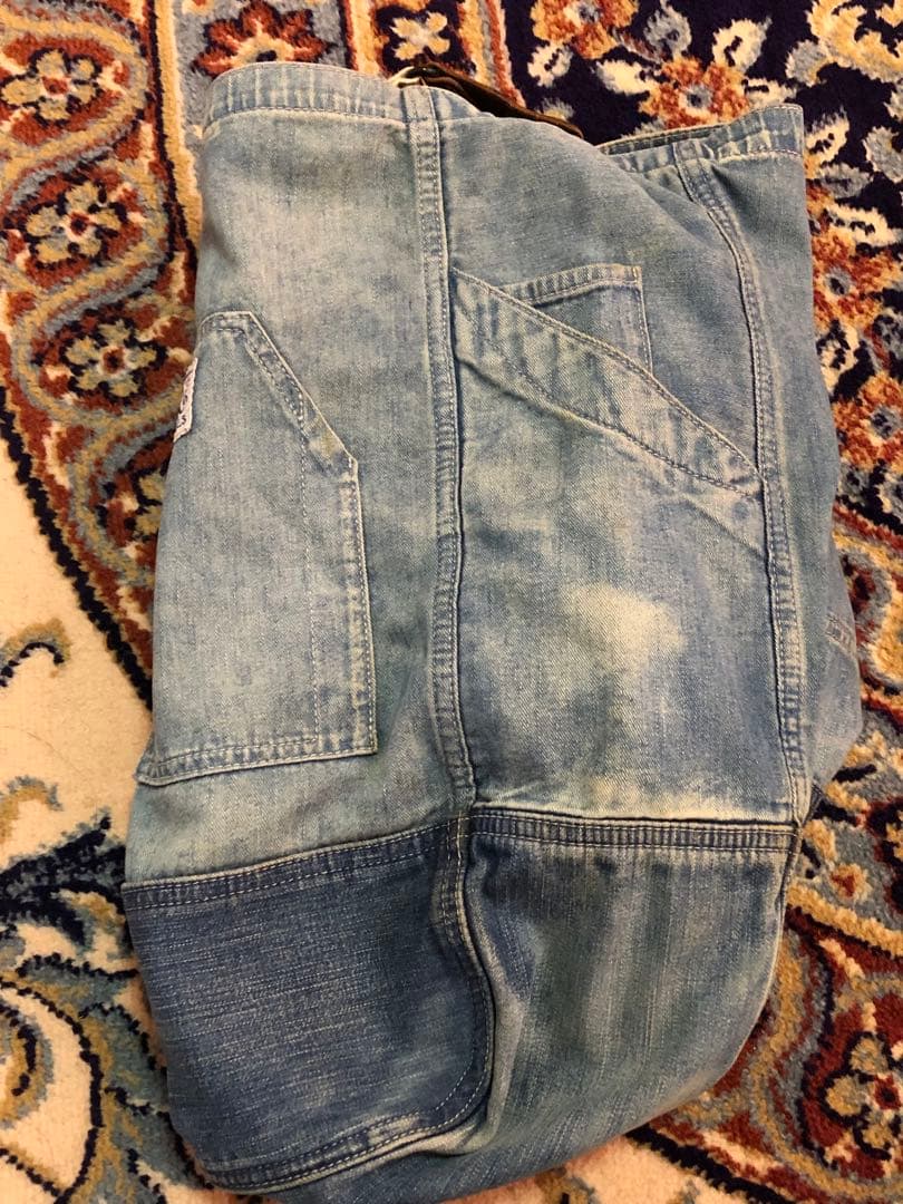 希少　RRL デニム　オーバーオール　ショルダーバッグ　ラルフ　ヴィンテージ