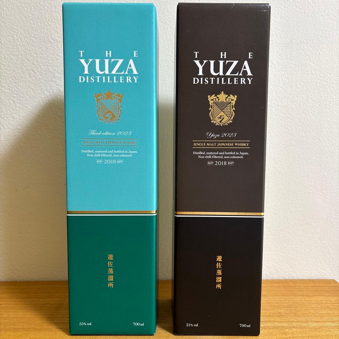 Yuza 遊佐 シングルモルトウイスキー 700ml 2本セット