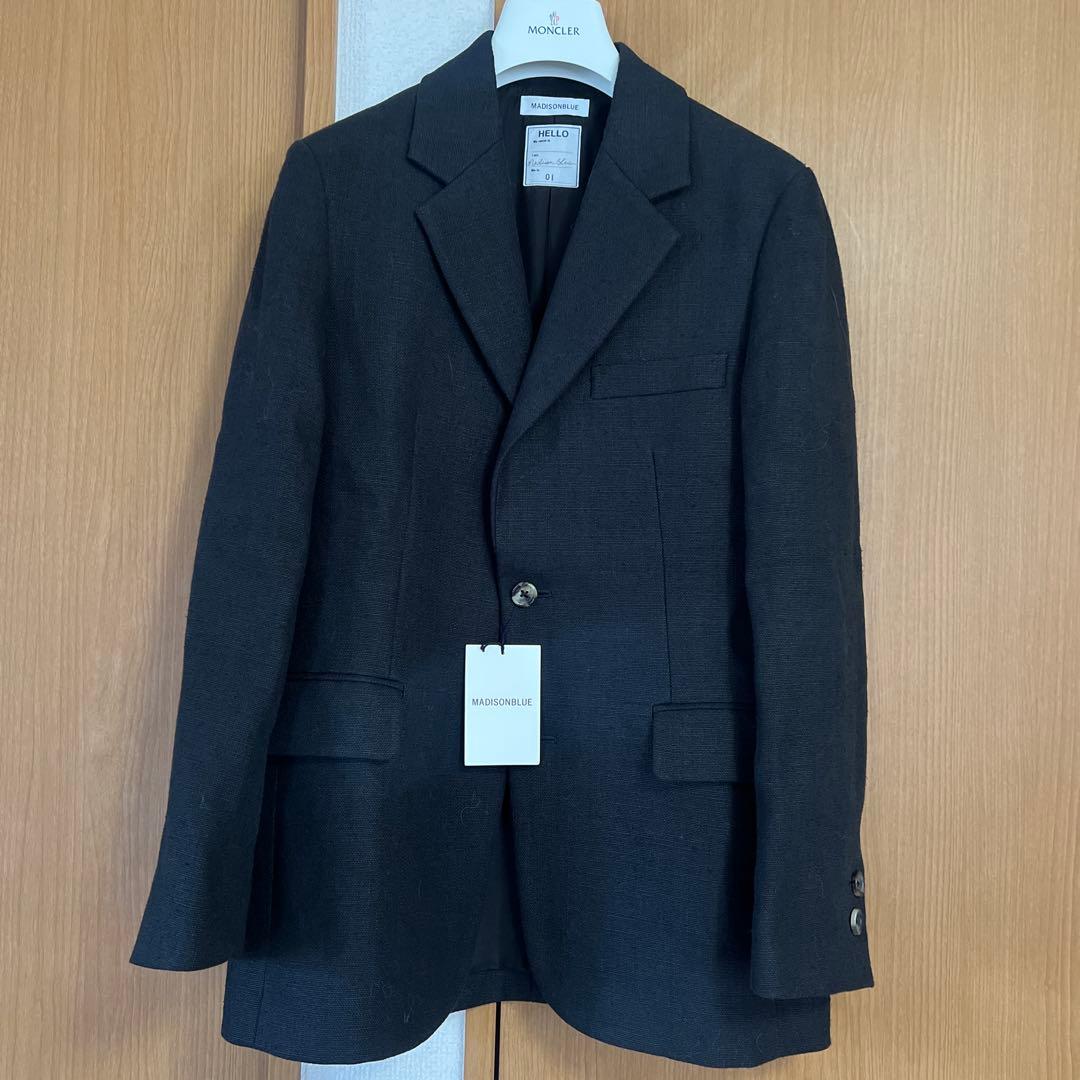 シングルジャケット　Sサイズ　秋冬発売　マディソンブルー　黒
