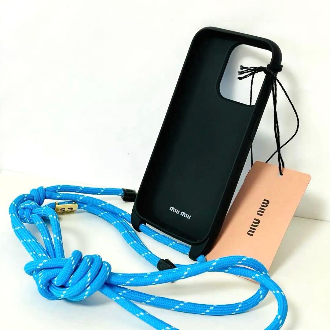 【最終残1】MIUMIU ミュウミュウ iPhone 15 PRO ケース