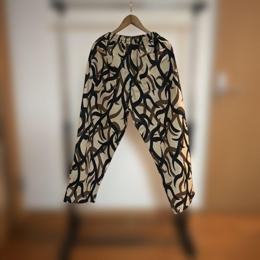 US 三軒茶屋 トライバルカモパンツ フリーサイズ