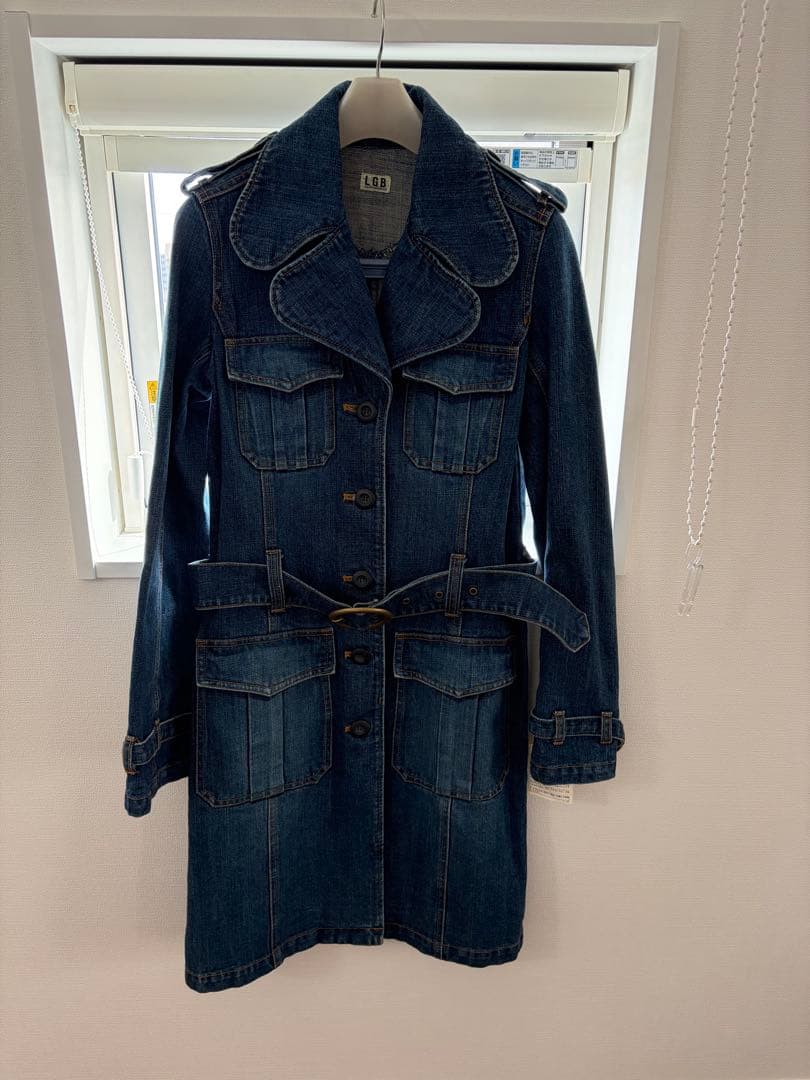 LGB ダークデニム トレンチコート