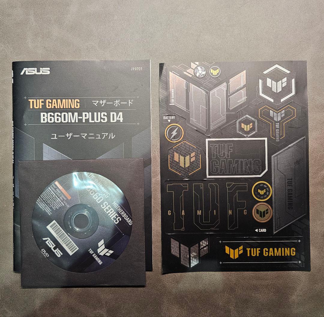 ASUS B660M-PLUS D4 マザーボード