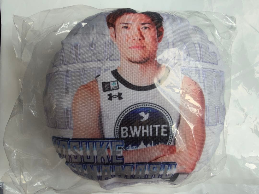 あ*ん様 金丸晃輔　Bリーグオールスター クッション　ブロマイド　コイルブレスキ