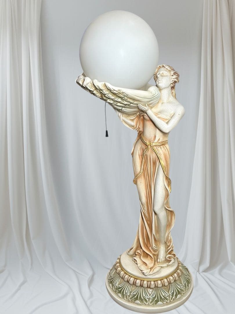 女神 ヴィーナス イタリア製 ランプ フロアスタンドランプ ライト 照明 女神像