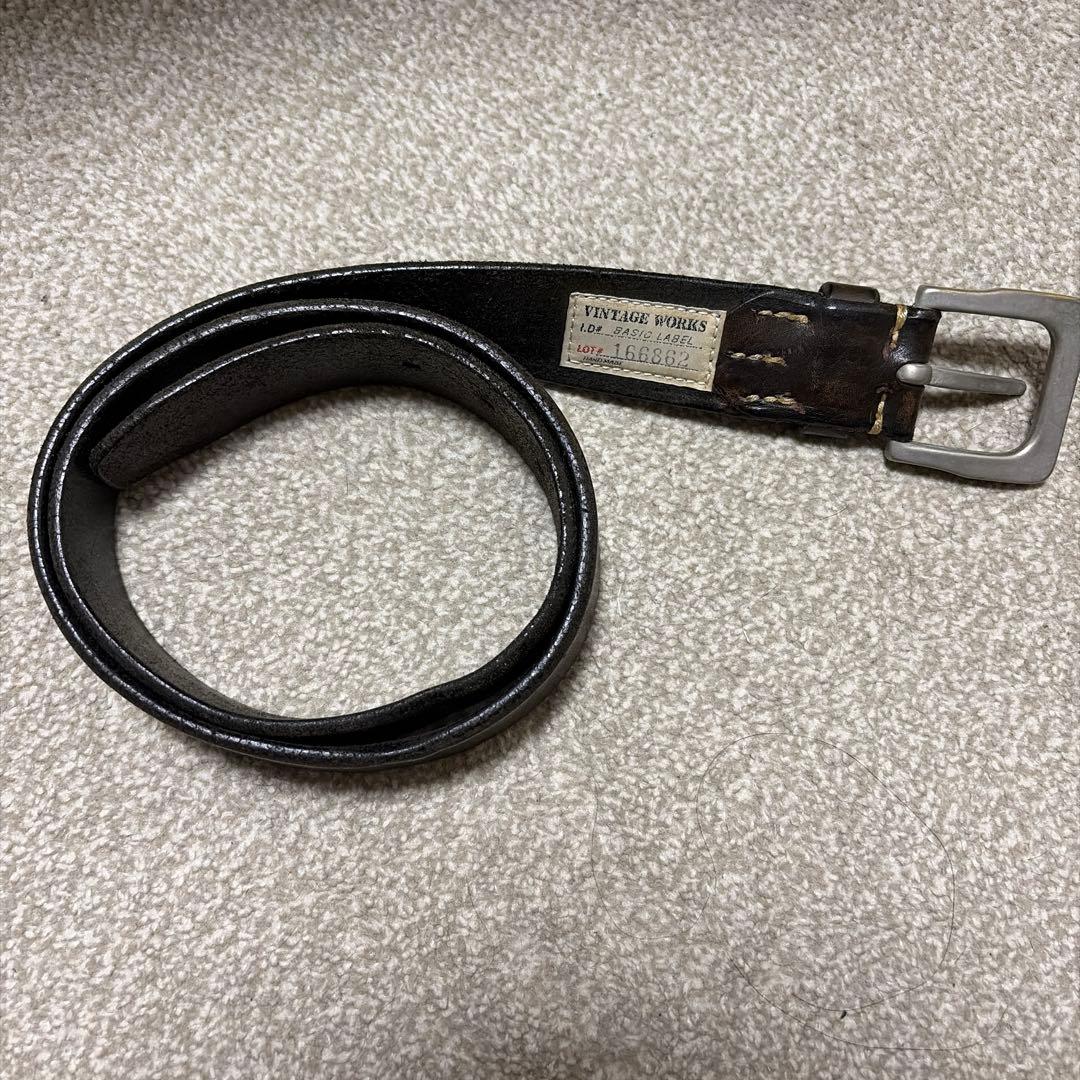 VINTAGE WORKS レザーベルト