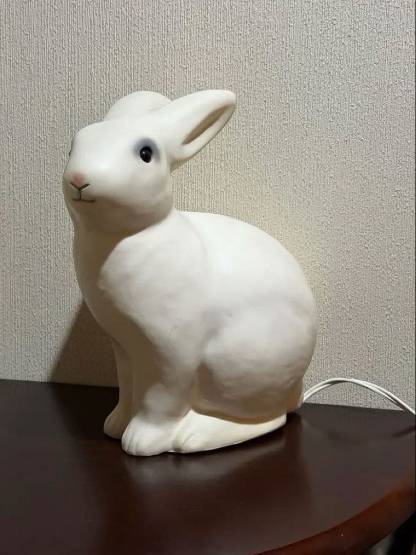 HEICO ウサギ型ランプ ホワイト