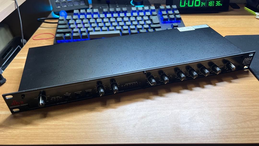dbx 286a マイクプリアンプ