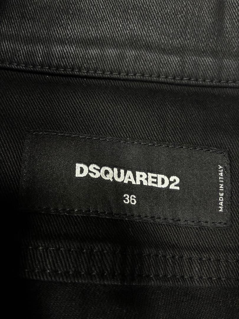 【値下げ対応可能‼️】 DSQUARED2 デニムジャケット オイルコーティング
