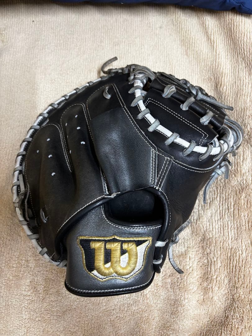 komuWilson キャッチャーミット レザー 黒