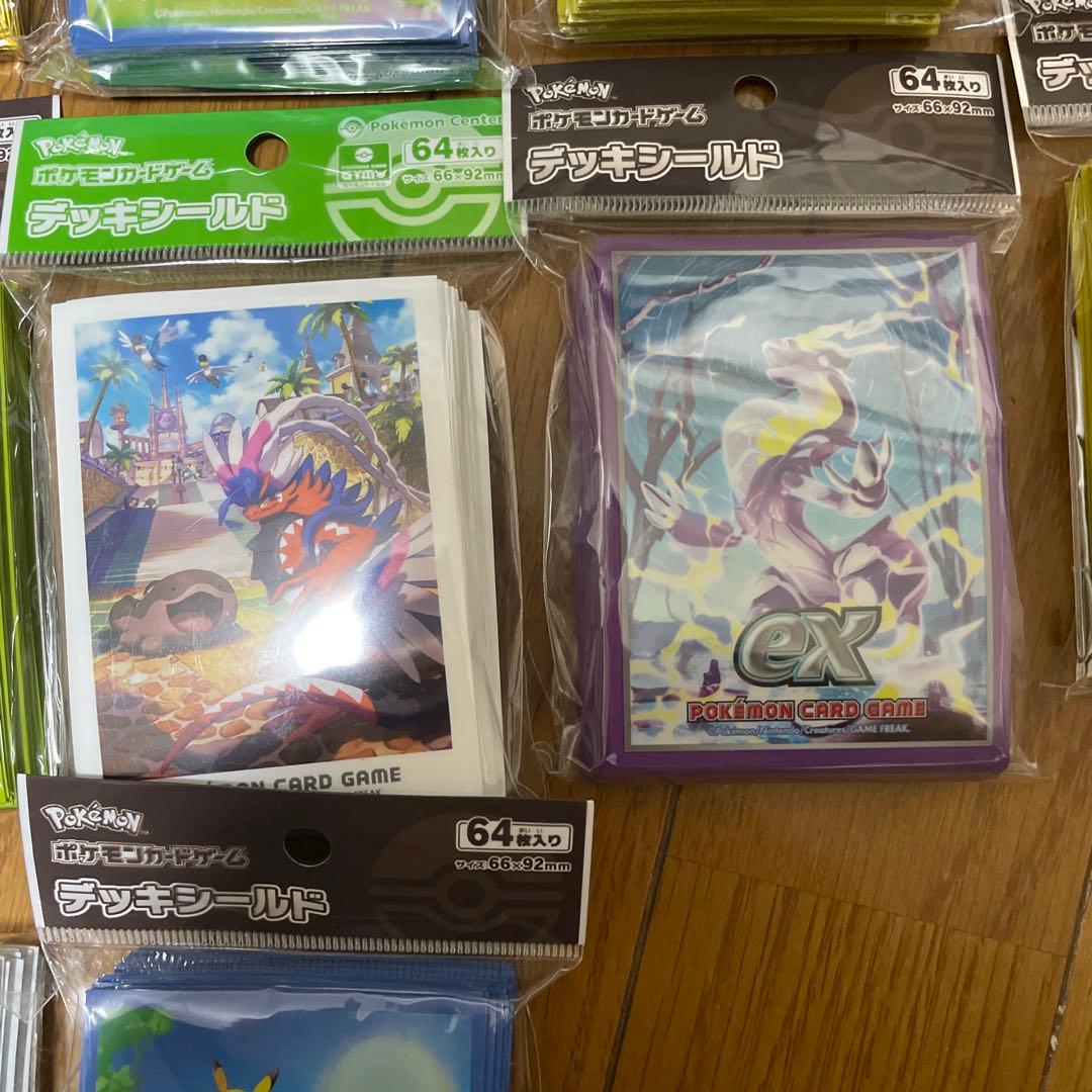 ポケモンカードゲーム デッキシールド まとめ売り 14個　超電　、151、。。。