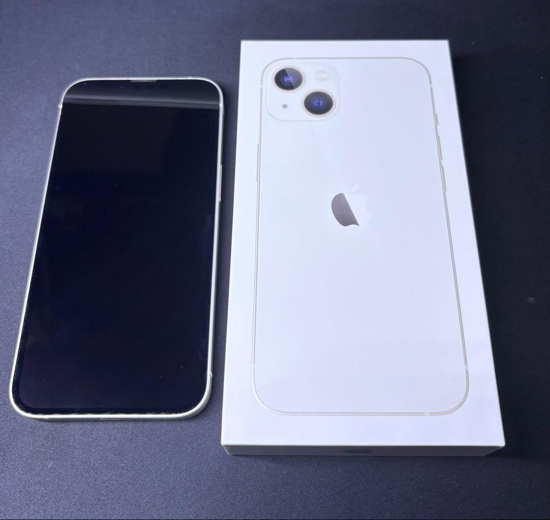 超美品 Apple iPhone 13 スターライト 256GB