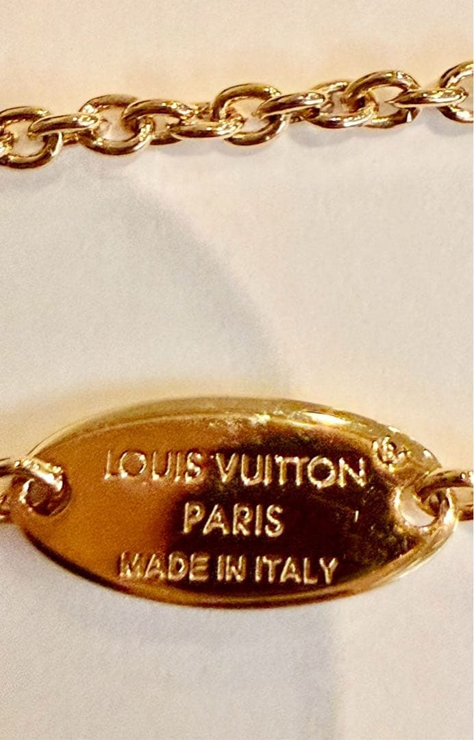 【新品未使用】ルイヴィトン LVアイコニック ネックレス M00596