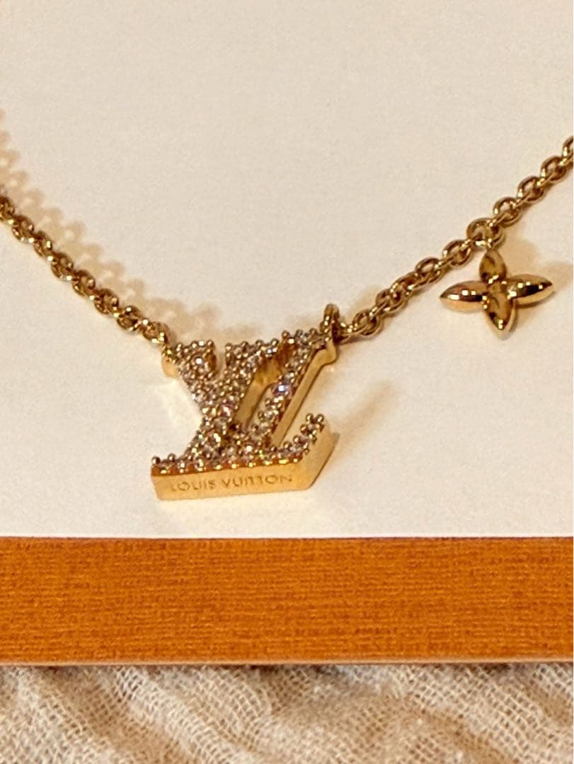 【新品未使用】ルイヴィトン LVアイコニック ネックレス M00596