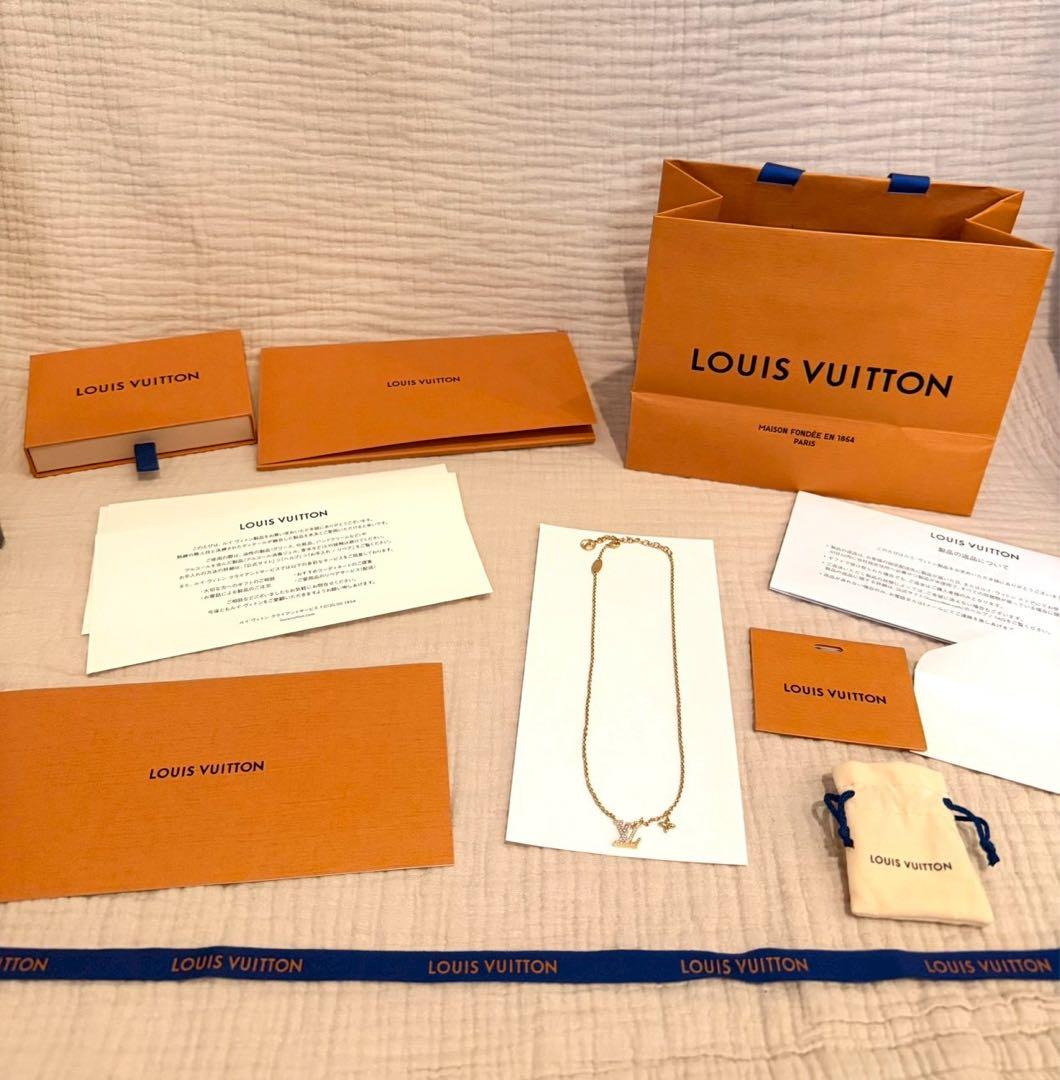 【新品未使用】ルイヴィトン LVアイコニック ネックレス M00596