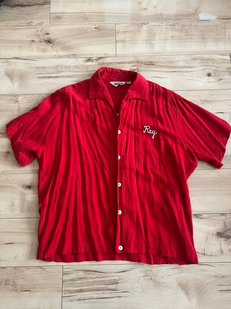 【pochi】60‘s ボウリングシャツ/レーヨンシャツ