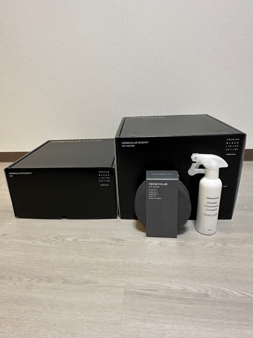 こんぺいとう バーミキュラ ライスポット プレミアムブラックエディション