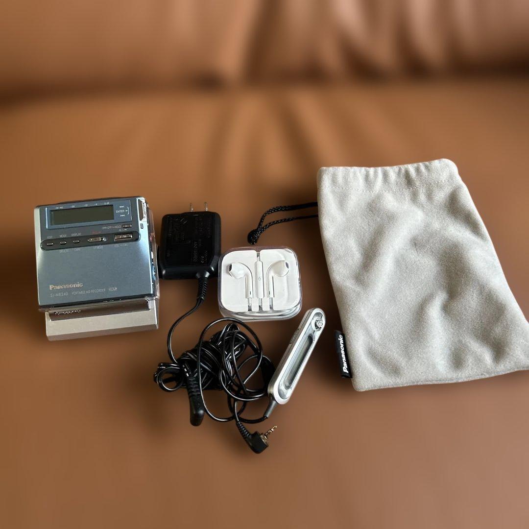 Panasonic SJ-MR240 ポータブルMDレコーダー2005年製　美品