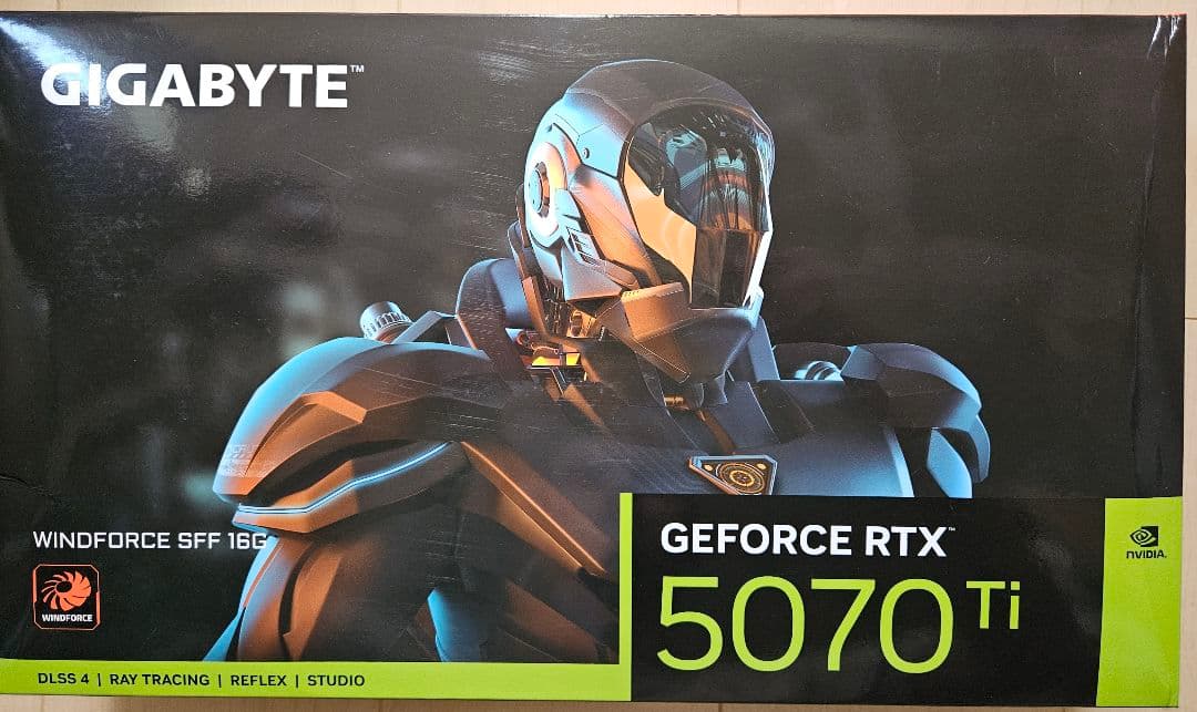 保証レシート有　GIGABYTE GEFORCE RTX 5070 Ti