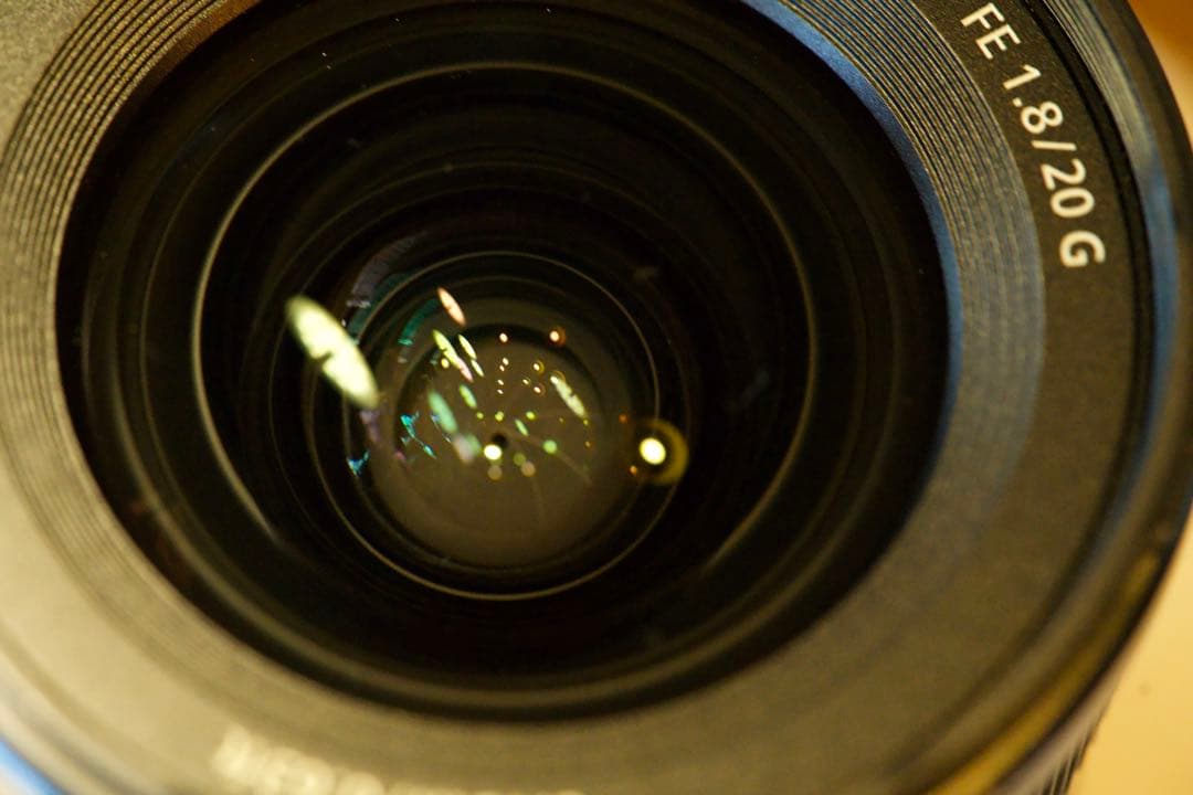 SONY FE 20mm F1.8 G レンズ