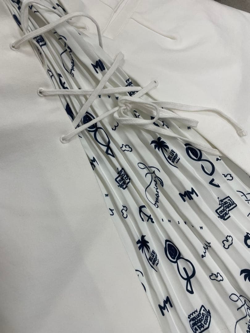 mutaレディース ゴルフ スカート ホワイト