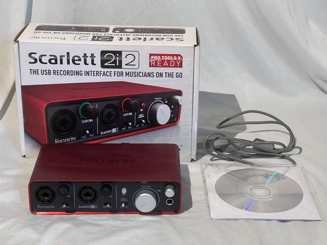 Focusrite Scarlett 2i2 gen1 オーディオインターフェイ