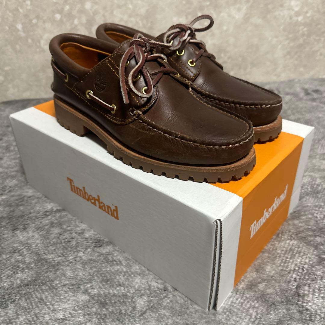 ごまだれ着用　ティンバーランド　スリーアイ(3eye) クラシックラグ ブラウン