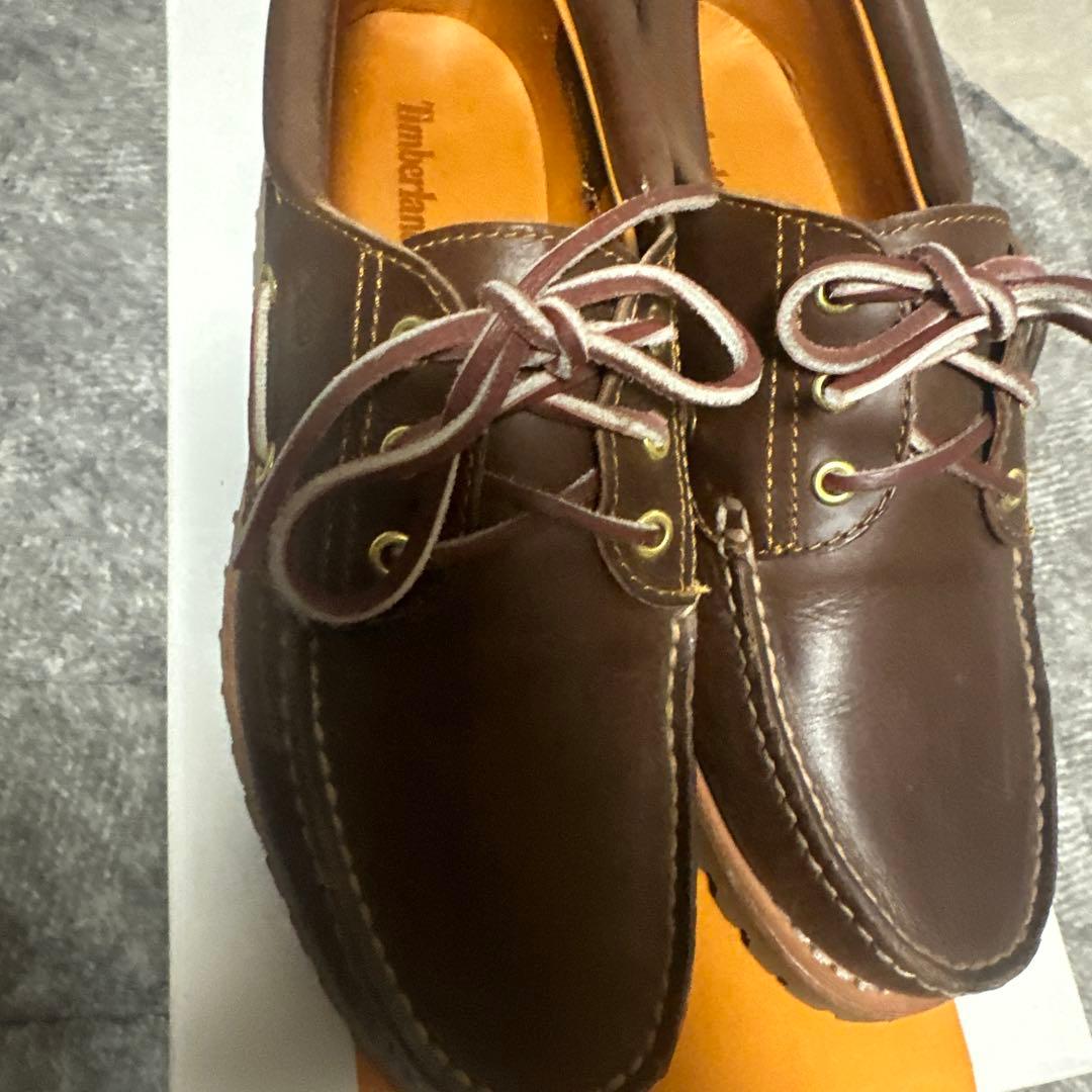 ごまだれ着用　ティンバーランド　スリーアイ(3eye) クラシックラグ ブラウン