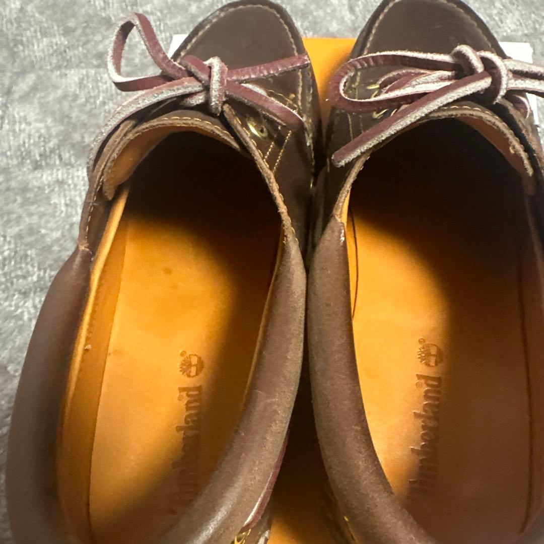 ごまだれ着用　ティンバーランド　スリーアイ(3eye) クラシックラグ ブラウン