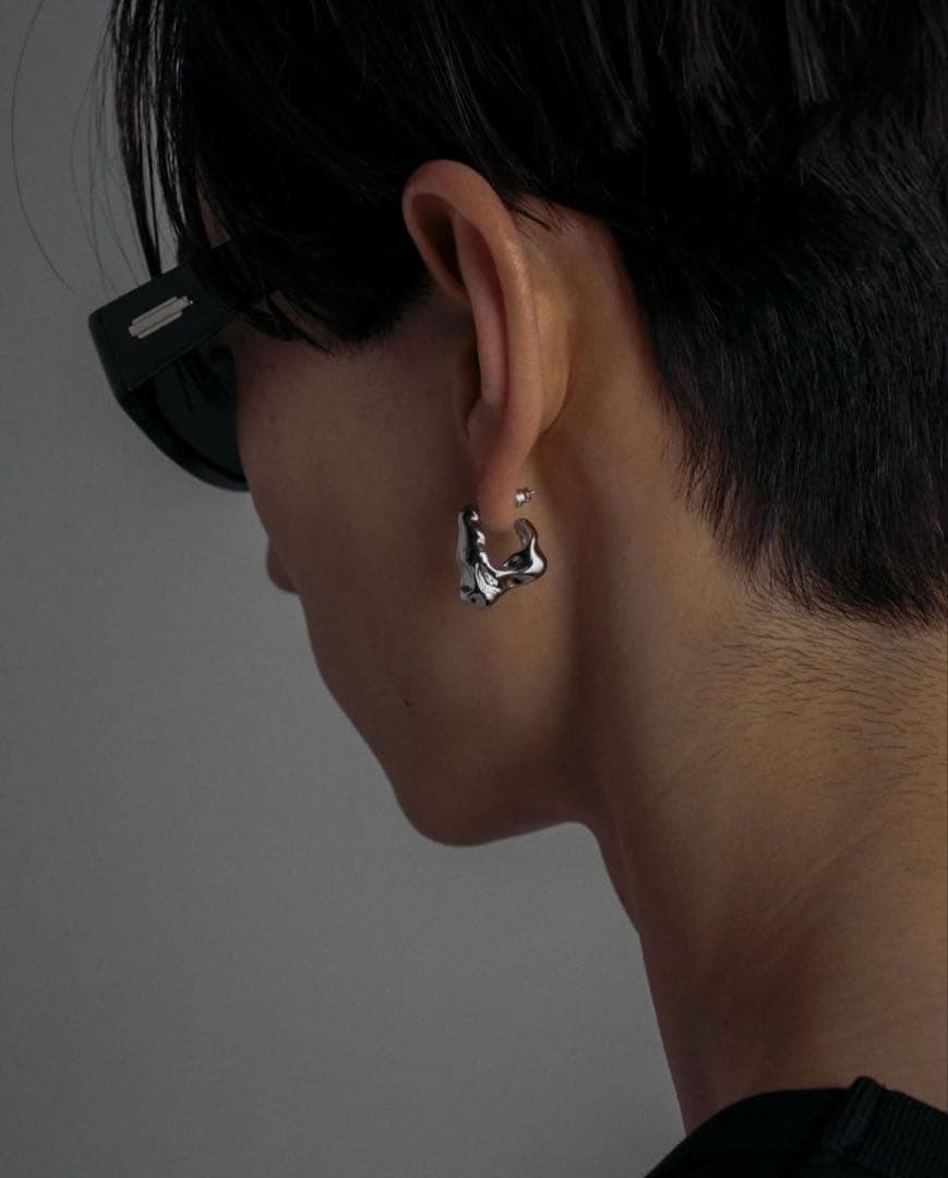 jent louis 両耳ピアス（新作） ポップアップ限定カラビナ付き