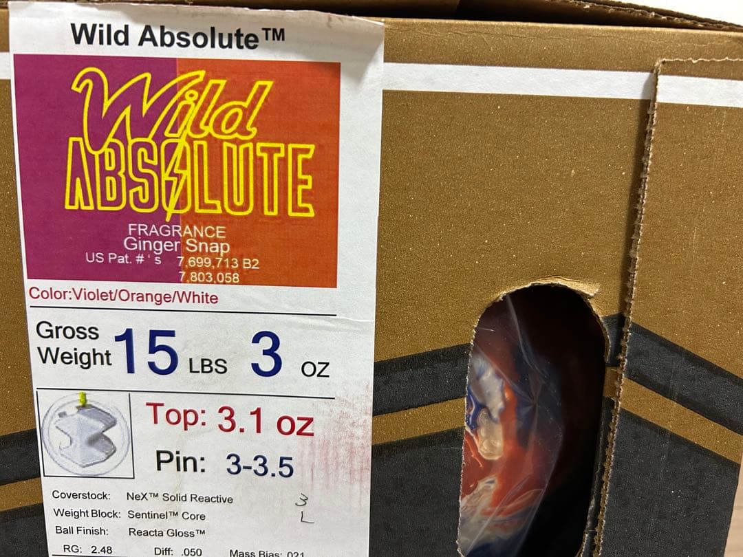 送料込み【新品】ワイルド・アブソリュート　ストーム　15ポンド3オンス 1