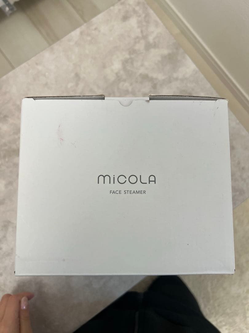 【新品・未開封・美品】MiCOLAフェイススチーマー アイリスオーヤマ