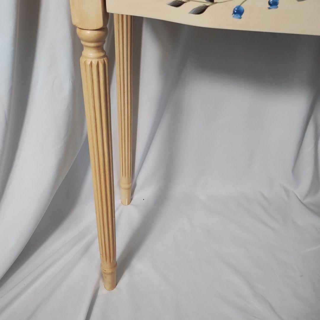 イタリア アンティーク チェストテーブル リーフ シャビーシック