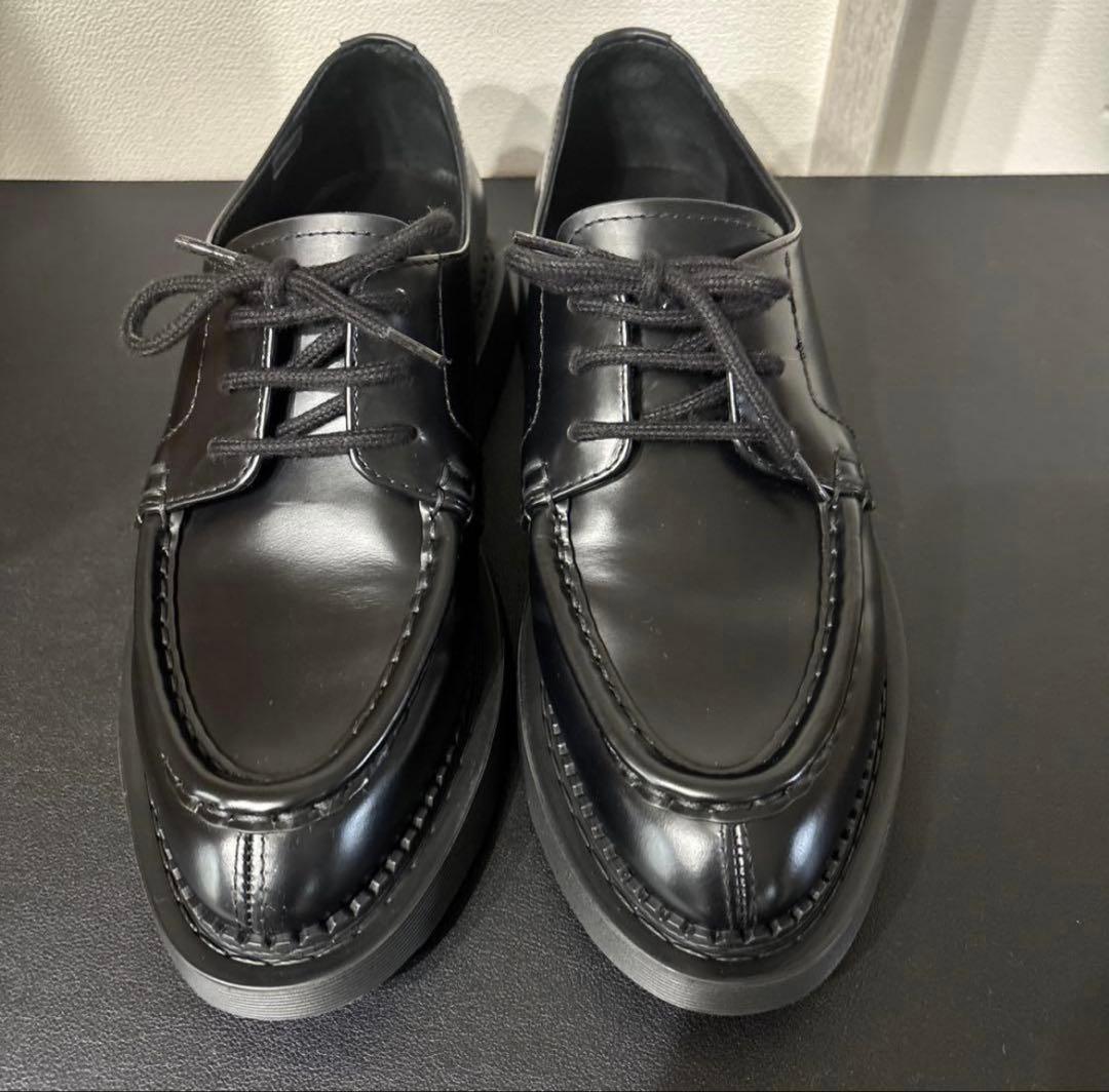 saint laurent paris ブラックレザー　ローファー　サイズ40