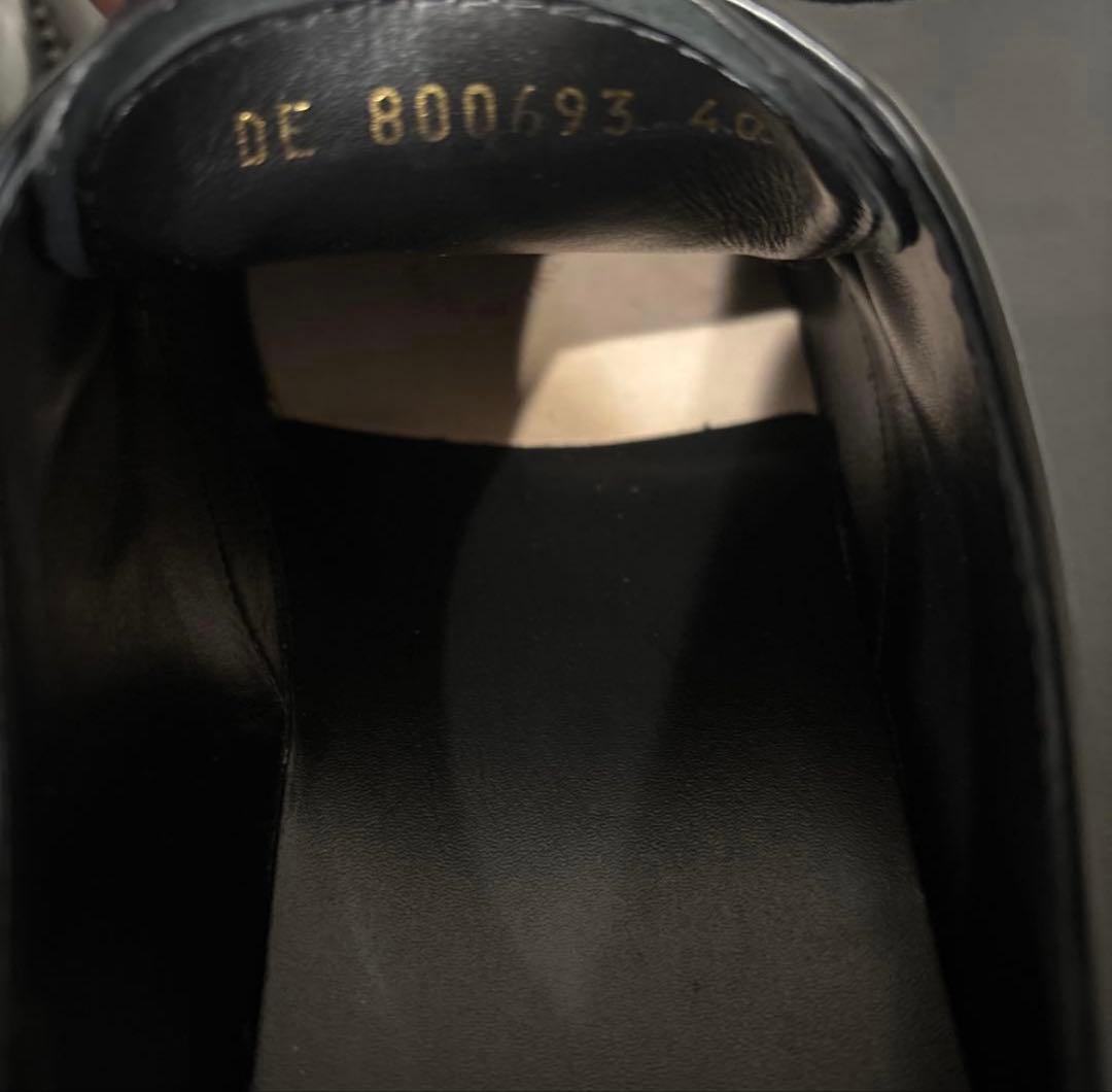 saint laurent paris ブラックレザー　ローファー　サイズ40