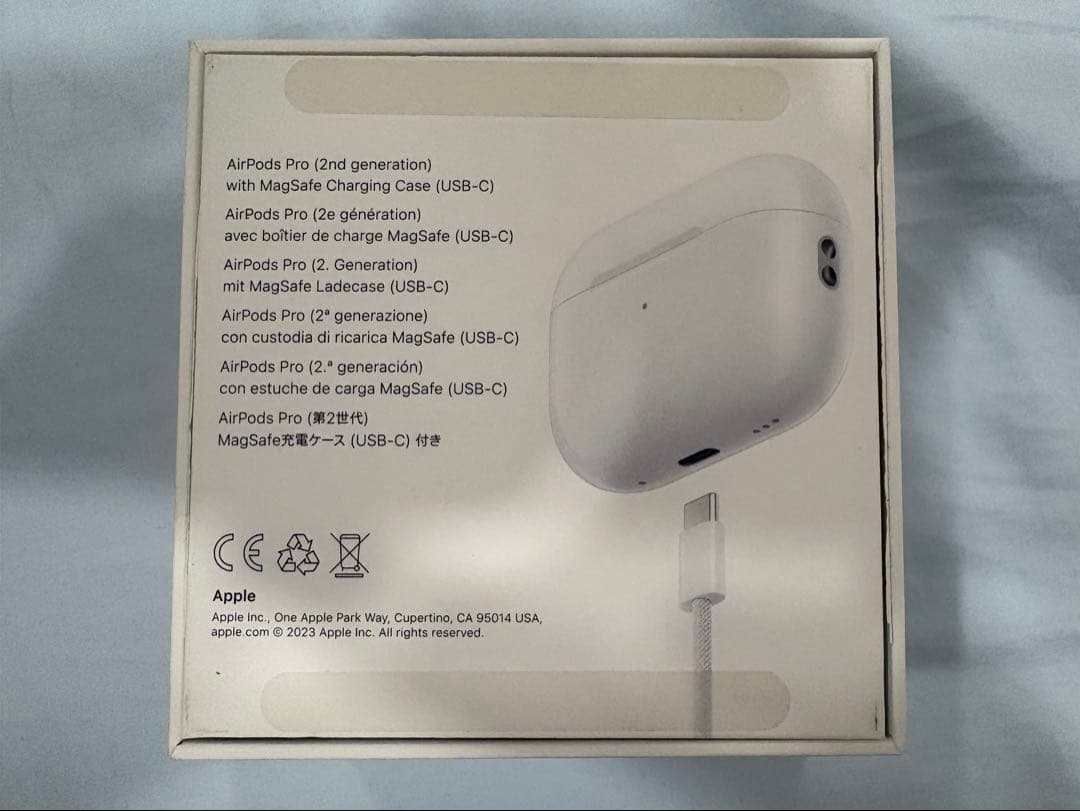 イヤホン Airpods Pro 2 type-C